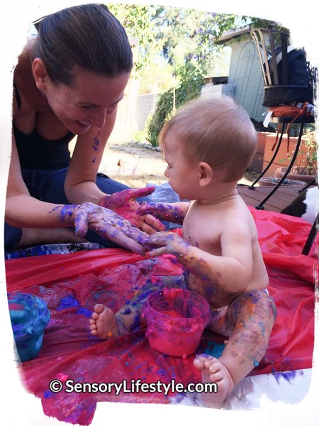 Sensory Lifestyle: Nothing better than some messy time