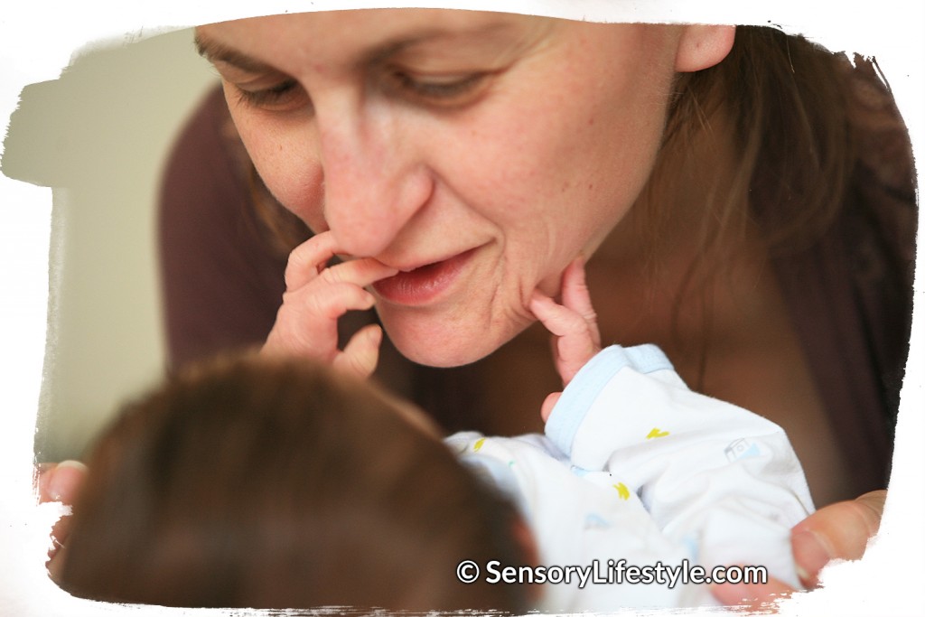 Activity for newborn: Face to face time