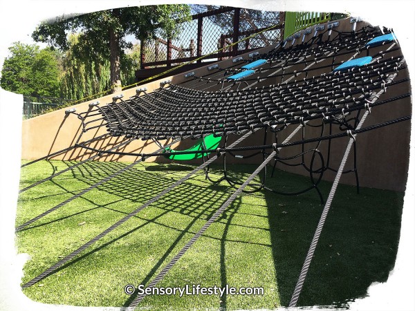 Magical Bridge Playground - Climbing Net