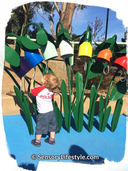 Sensory Processing: Josh playing musical bells