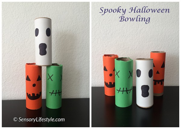 Halloween activities: Spooky Bowling