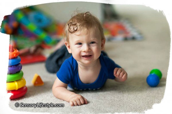  Tummy time at 5 months