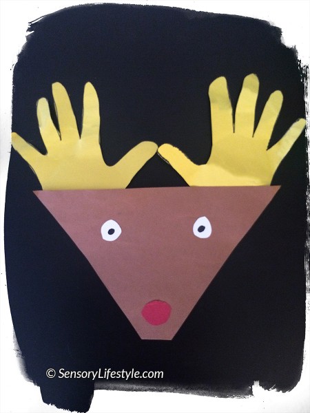 Christmas activities: Raindear craft