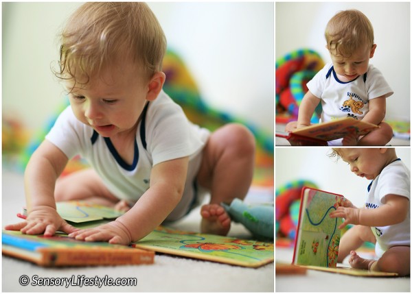 8 month baby activities: Reading at 8 months