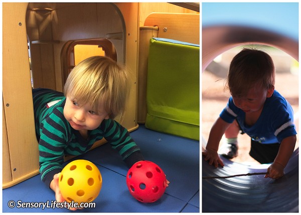 11 month baby activities:Crawling with treasure