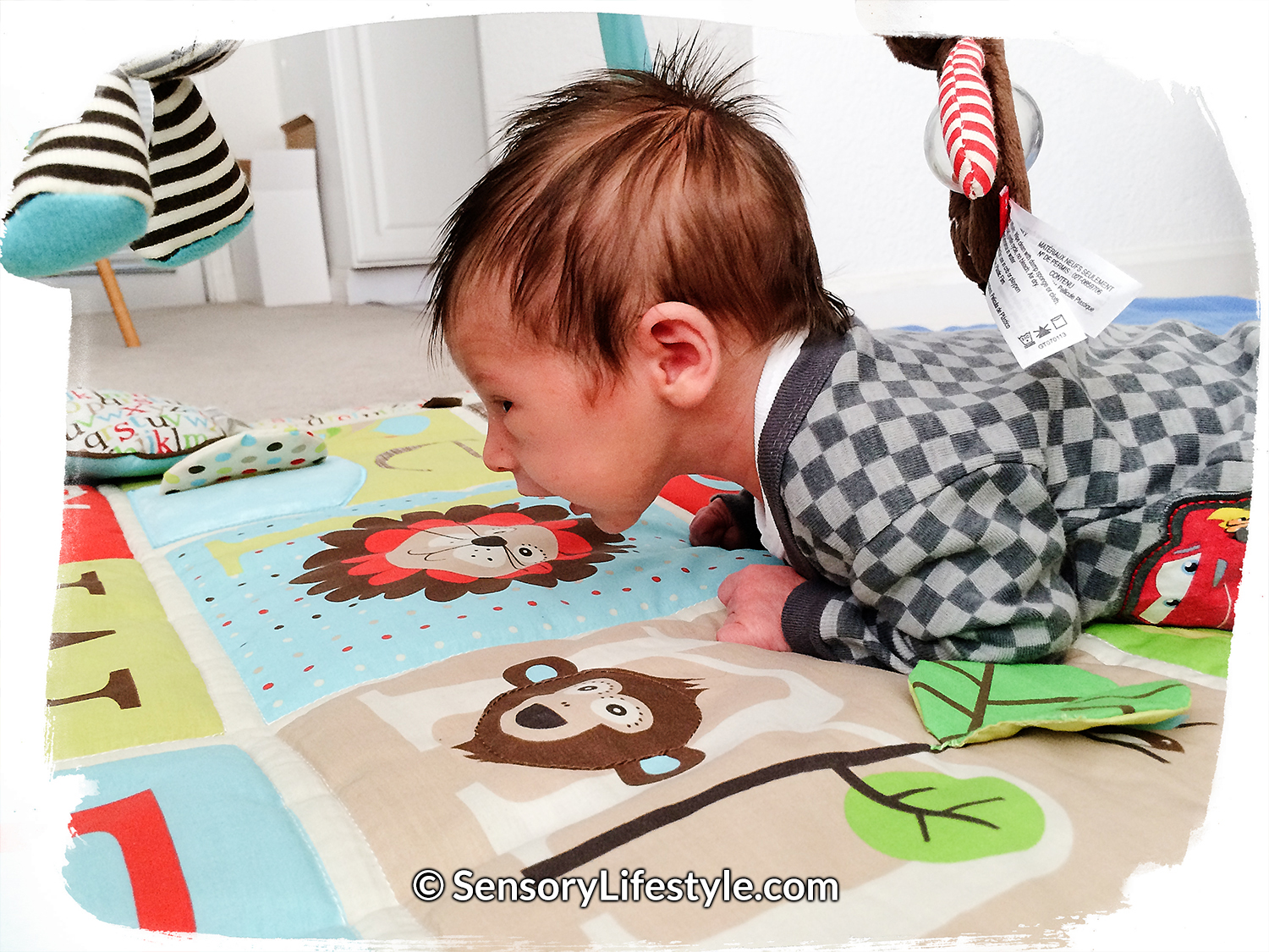 Sensory lifestyle - Tummy time