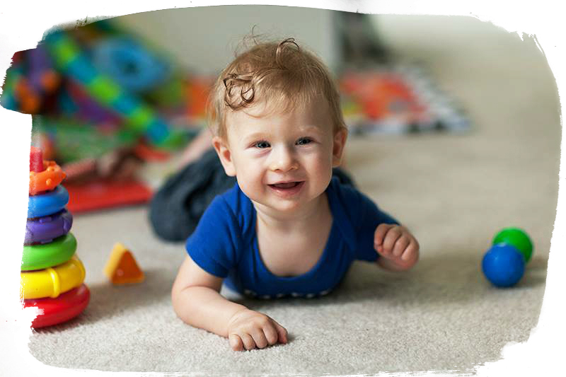 Tummy time at 5 months