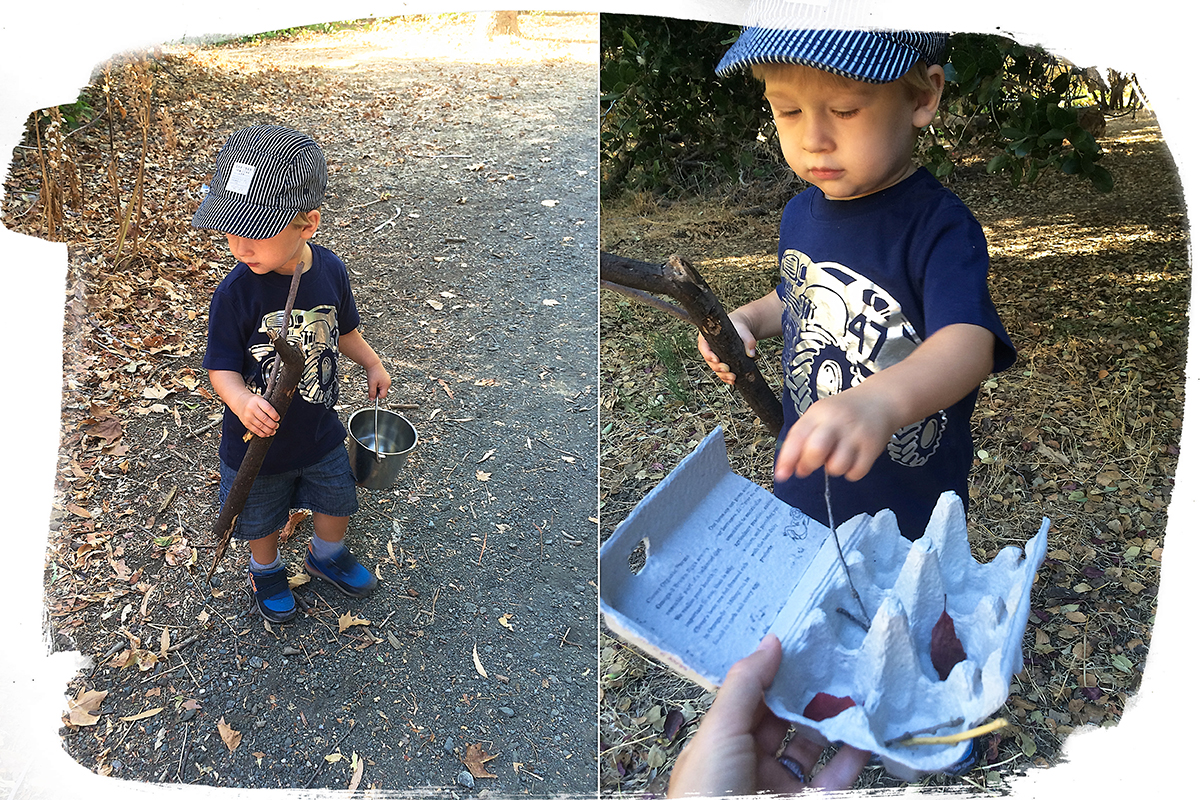 19 month old toddler activities: Treasure hunt