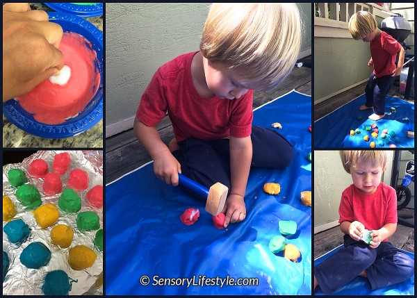 Kids Make: Crunchy Baked Cotton Balls