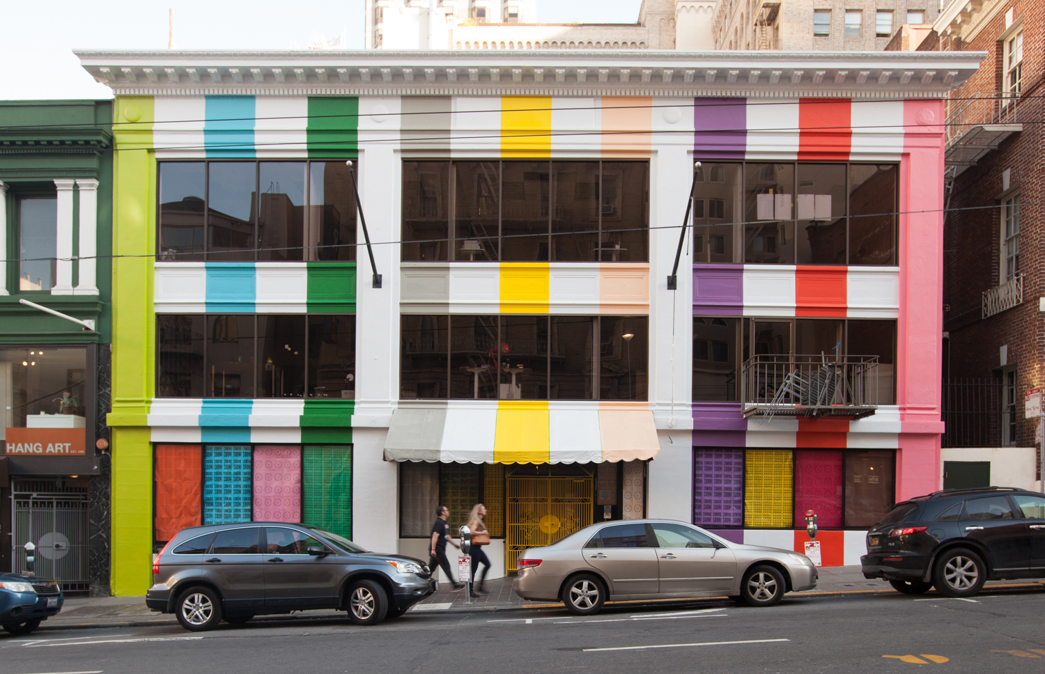 Color Factory building in full color in San Francisco