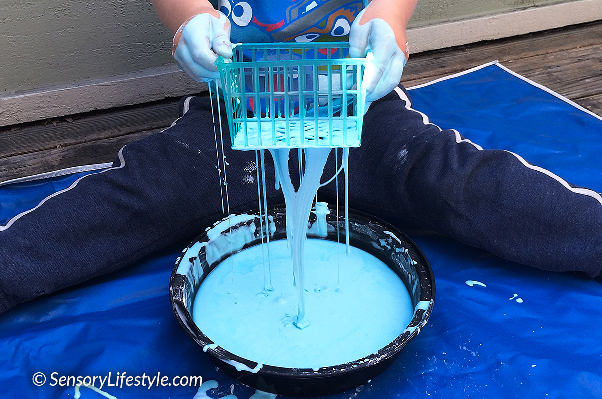 Oobleck close up