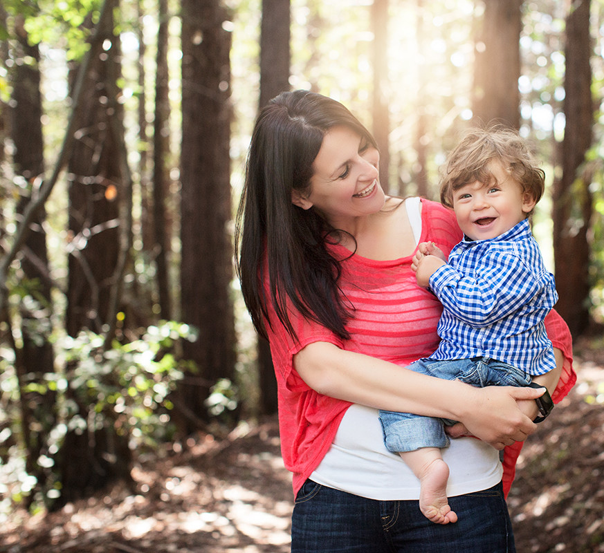 Urszula & baby Zach greeting your to Sensory Lifestyle