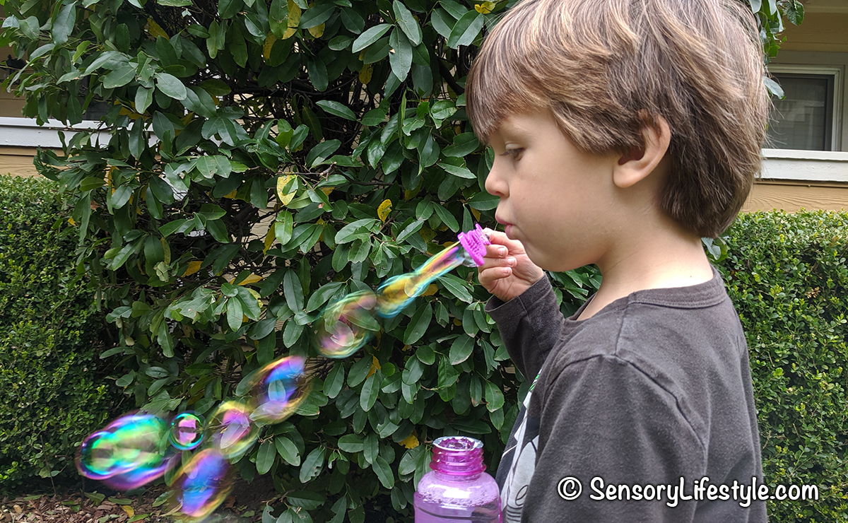 Core Strengthening Activities: Bubbles