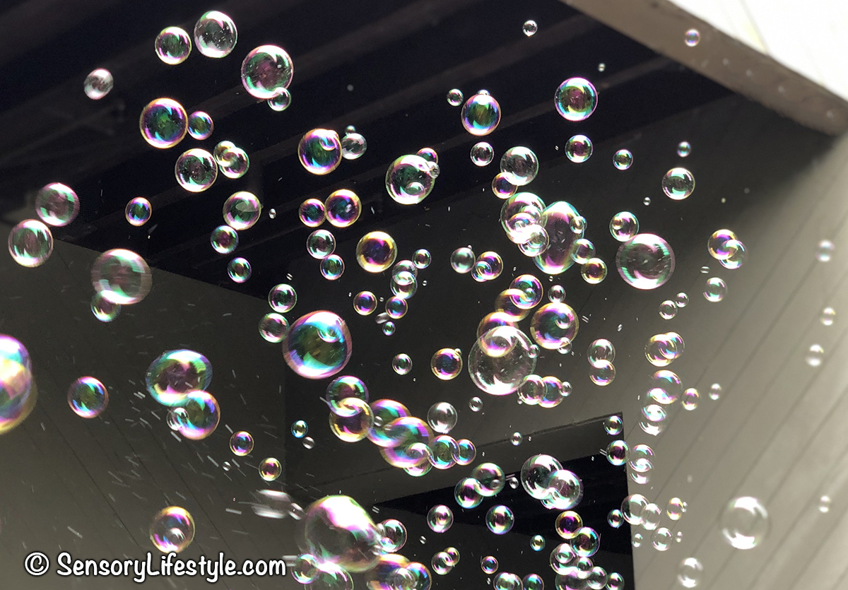 Bubbles: Developmental benefits of bubbles