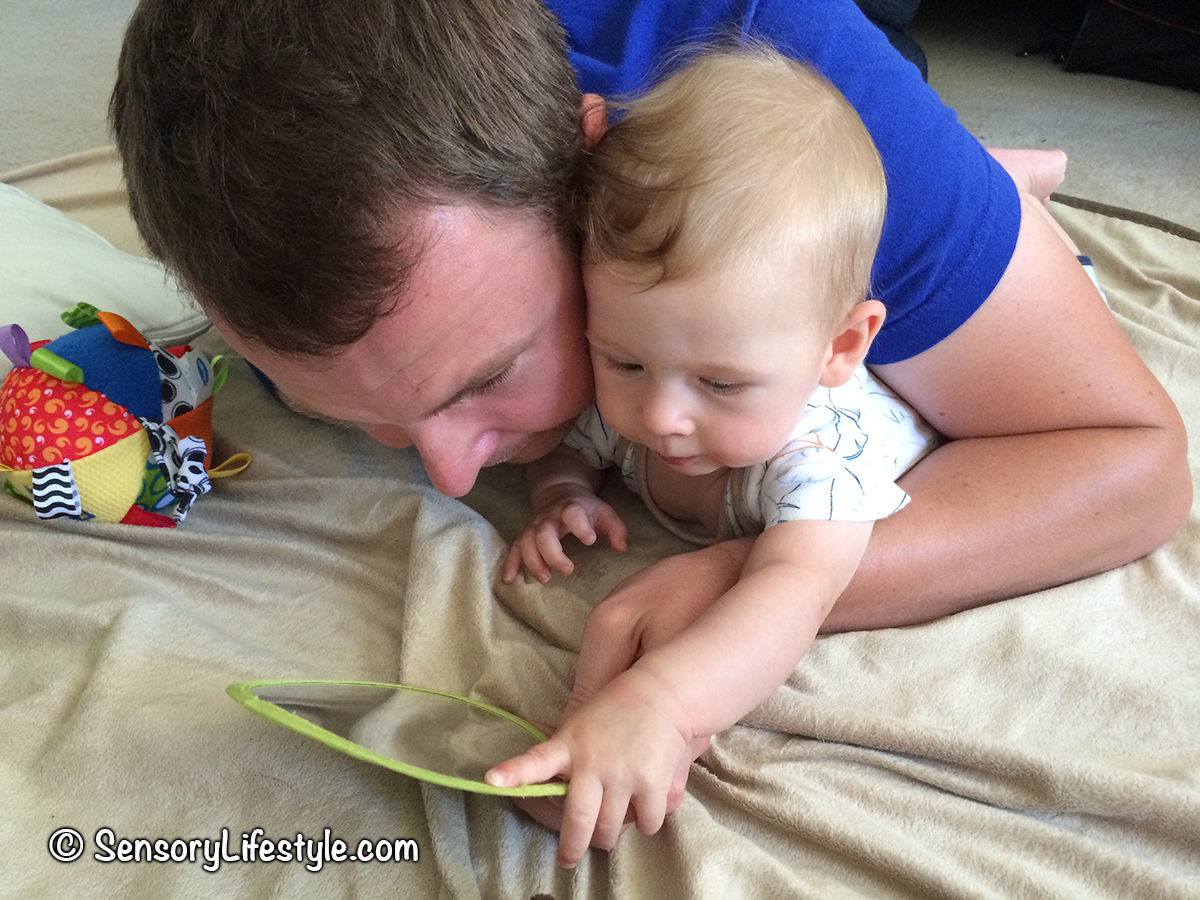 Indoor activities for babies- floor play